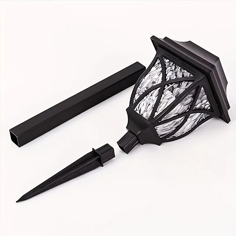Set de 6 Estacas Solares Farol Estilo Ingles