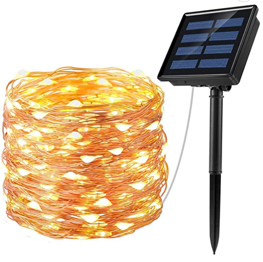 2 Guirnaldas de Luces Hada Solar de 10, 20 y 30 metros - Ilumina tu Casa