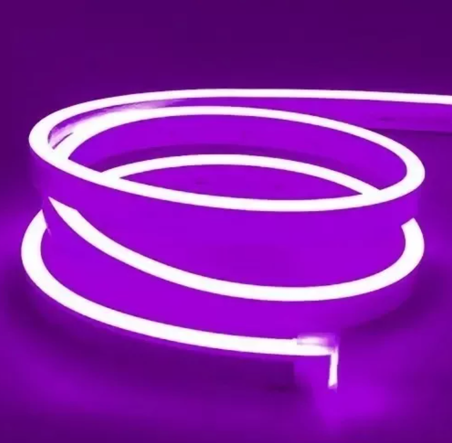 Cinta de Neón Flex 12volt Con Transformador Incluido