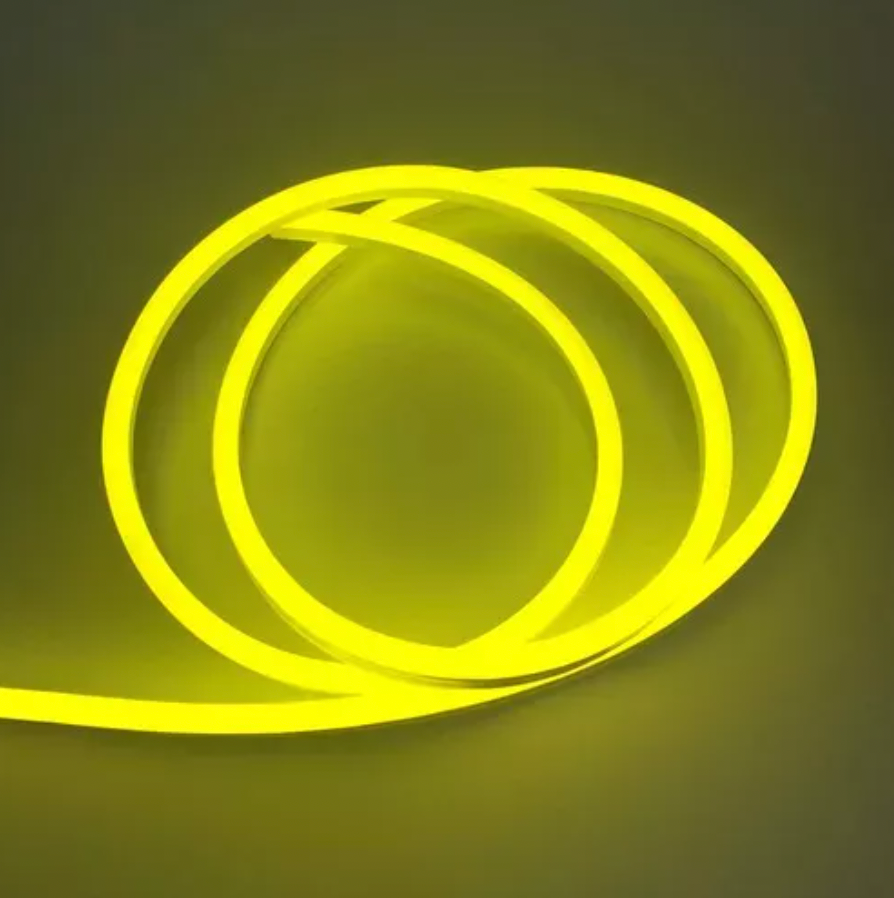 Cinta de Neón Flex 12volt Con Transformador Incluido