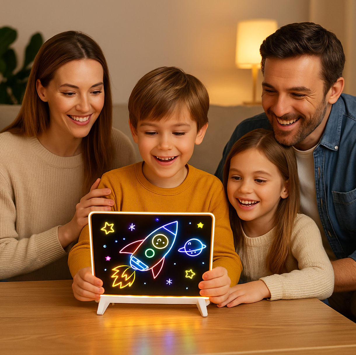 Pizarra LCD Mágica - Dibuja, escribe y aprende sin gastar papel ni ensuciar tu hogar ✨