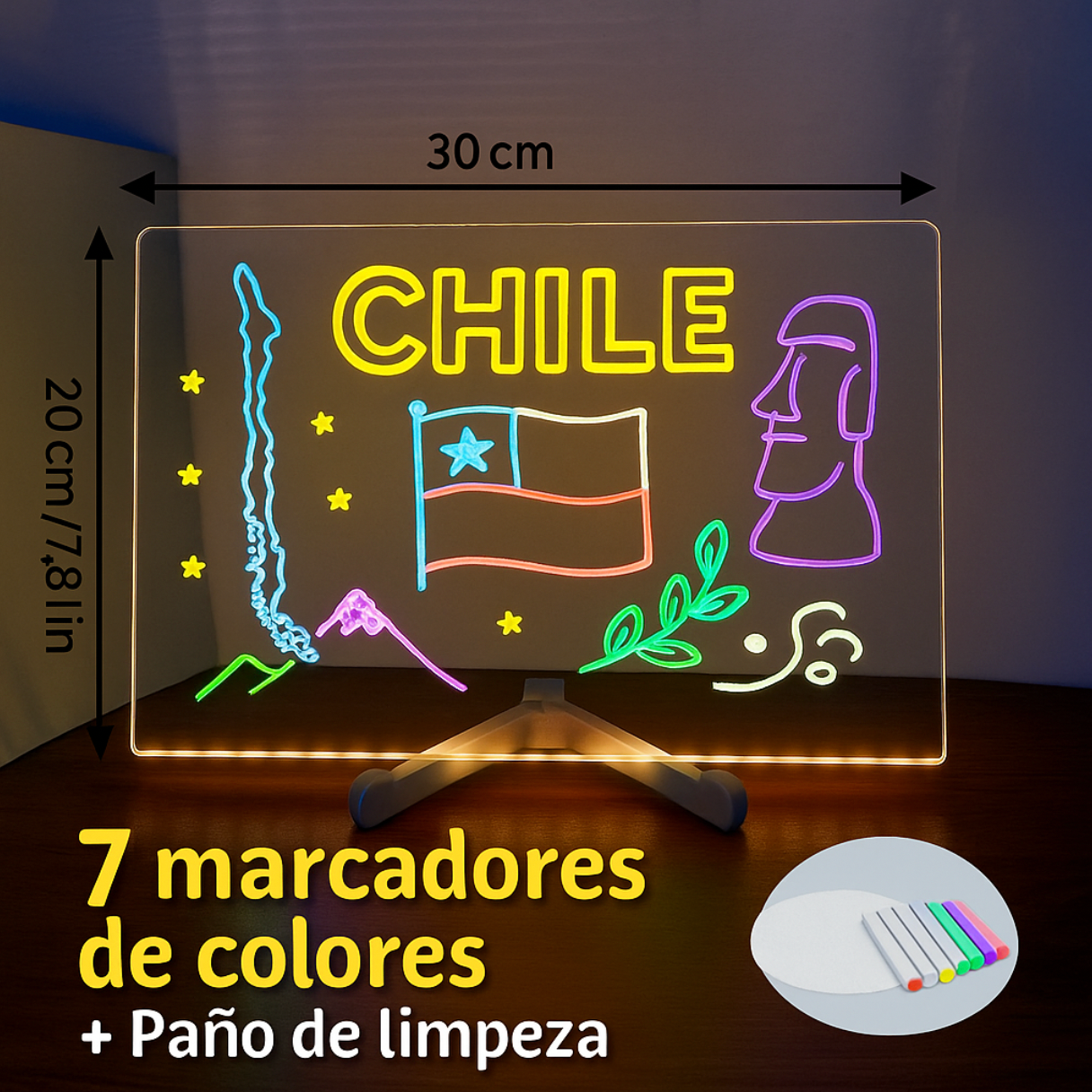 Pizarra LCD Mágica - Dibuja, escribe y aprende sin gastar papel ni ensuciar tu hogar ✨