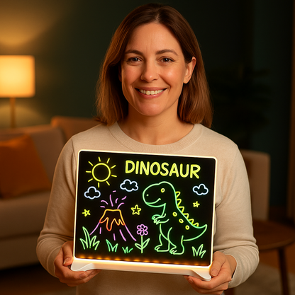 Pizarra LCD Mágica - Dibuja, escribe y aprende sin gastar papel ni ensuciar tu hogar ✨