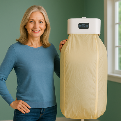 Secadora de Ropa Portátil 💨 ¡Ropa seca sin sol, sin arrugas y en minutos! 👚