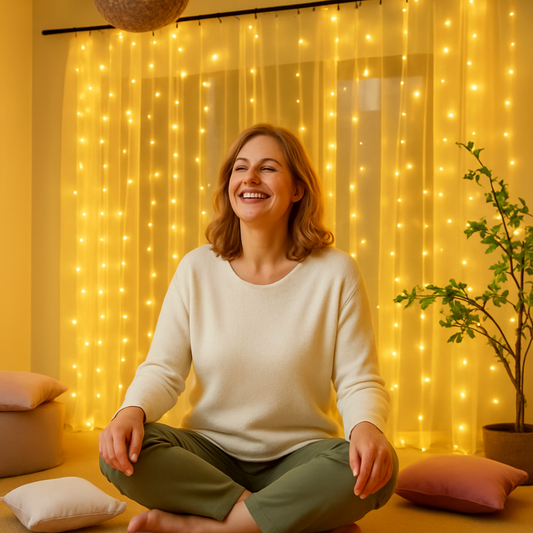 La cortina LED cálida 3x3 que transforma tu hogar al instante ✨