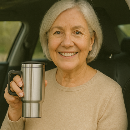 Calentador Eléctrico para Auto 🚗🔥 Prepara café, té, mate o agua caliente en cualquier lugar