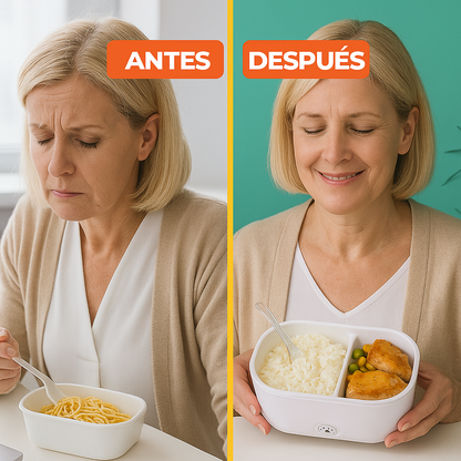 Lonchera Eléctrica Portátil 🔥 | Tu comida caliente, donde sea que estés