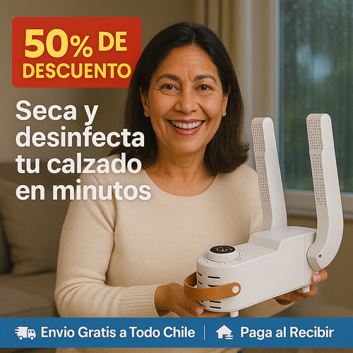 Secador de Zapatos Eléctrico – Zapatos secos, sin olor y listos en minutos 🧦💨