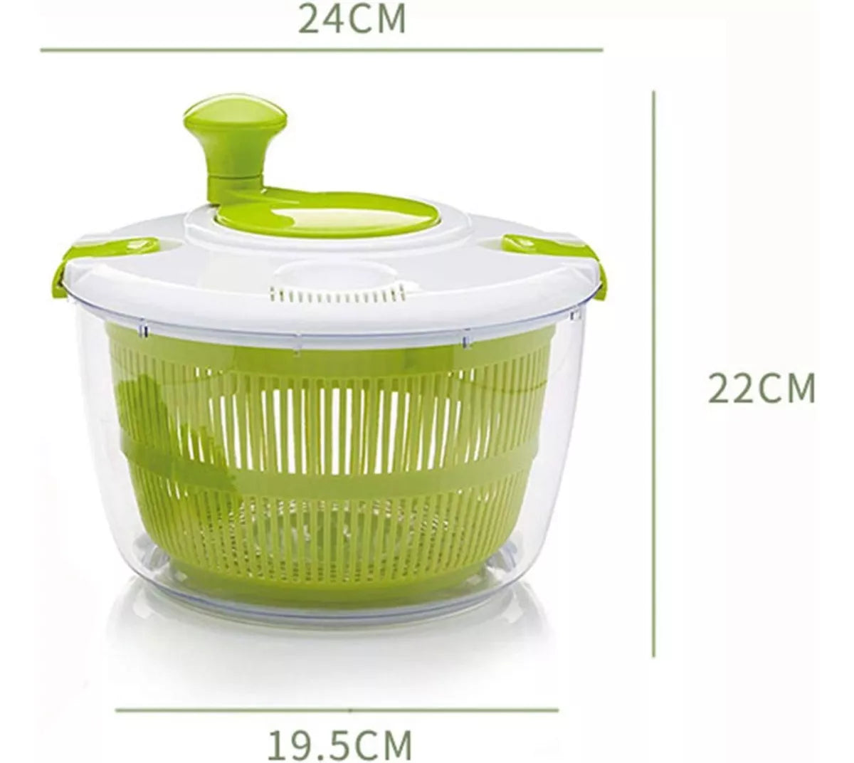 Secador de Vegetales y Frutas 5L – Frescura en Segundos + ¡Envío GRATIS! 🎁 Paga al recibir 🏡