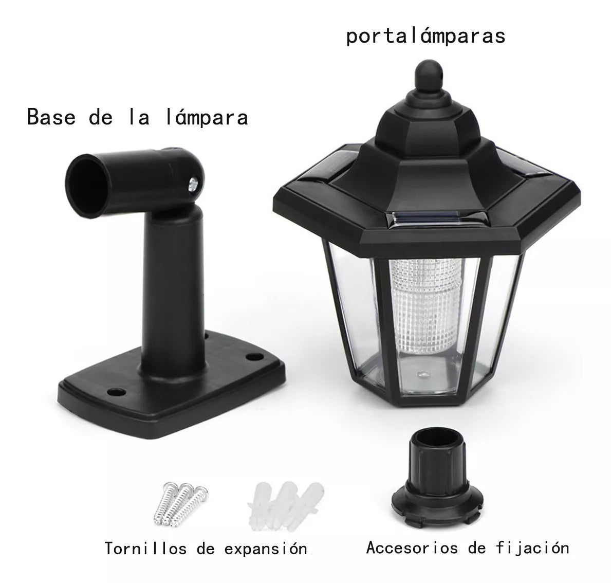 PACK 2 FAROLES SOLAR LED EXTERIOR + ENVIO GRATIS 🎁 Y PAGA EN CASA 🏡