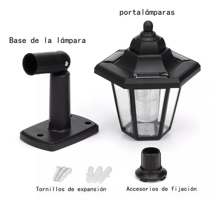 PACK 2 FAROLES SOLAR LED EXTERIOR + ENVIO GRATIS 🎁 Y PAGA EN CASA 🏡