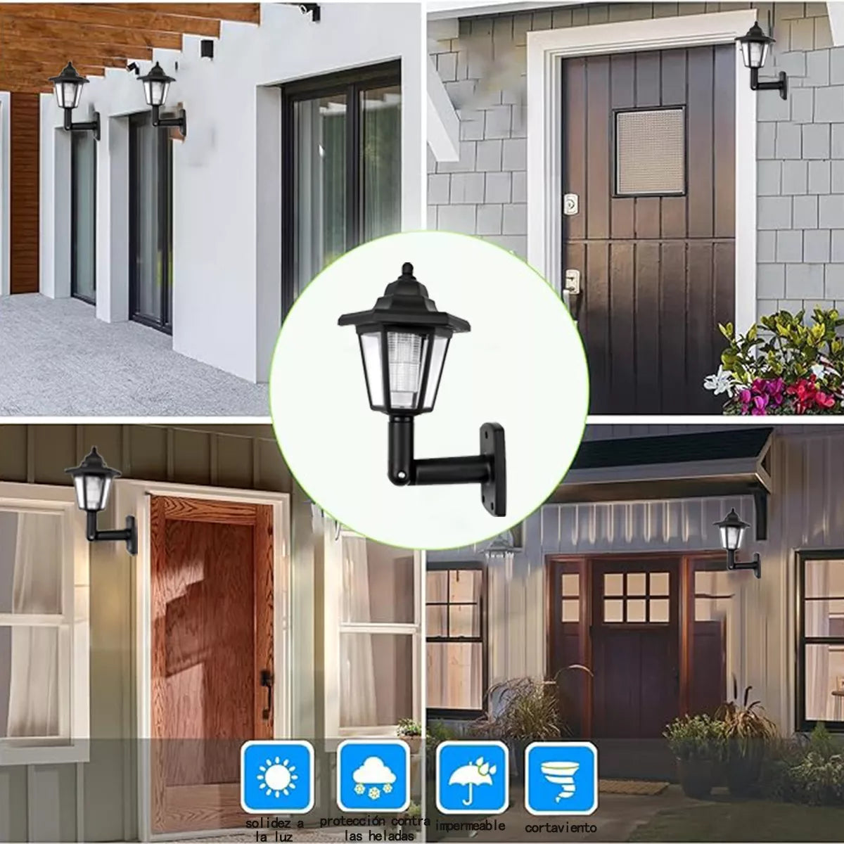 PACK 2 FAROLES SOLAR LED EXTERIOR + ENVIO GRATIS 🎁 Y PAGA EN CASA 🏡