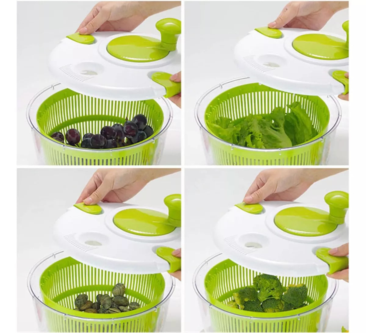 Secador de Vegetales y Frutas 5L – Frescura en Segundos + ¡Envío GRATIS! 🎁 Paga al recibir 🏡