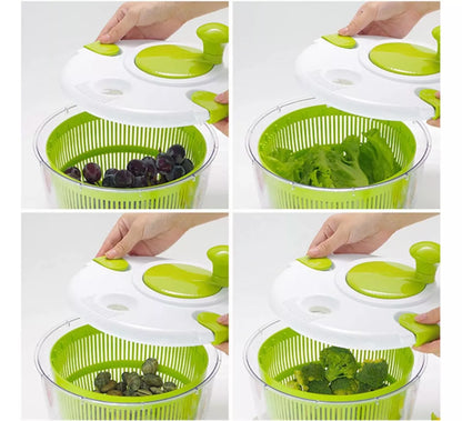 Secador de Vegetales y Frutas 5L – Frescura en Segundos + ¡Envío GRATIS! 🎁 Paga al recibir 🏡