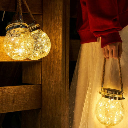 ESFERAS LED SOLAR COLGANTE - Ilumina tu Casa