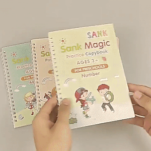 Pack de 4 cuadernos magic Montessori – Ilumina tu Casa