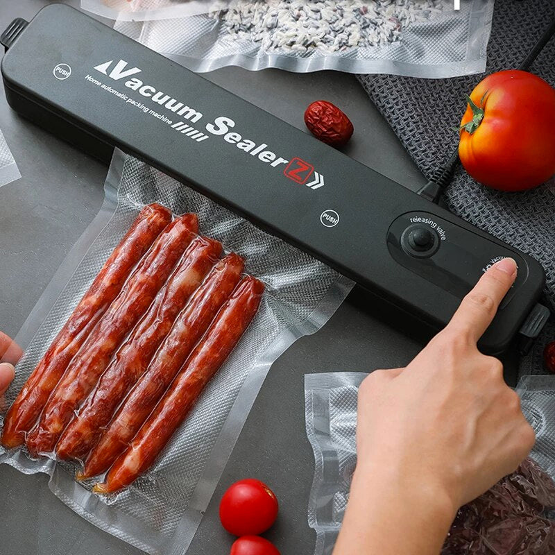 Selladora Al Vacío más Bolsas de Regalo Vacuum Sealer - Ilumina tu Casa