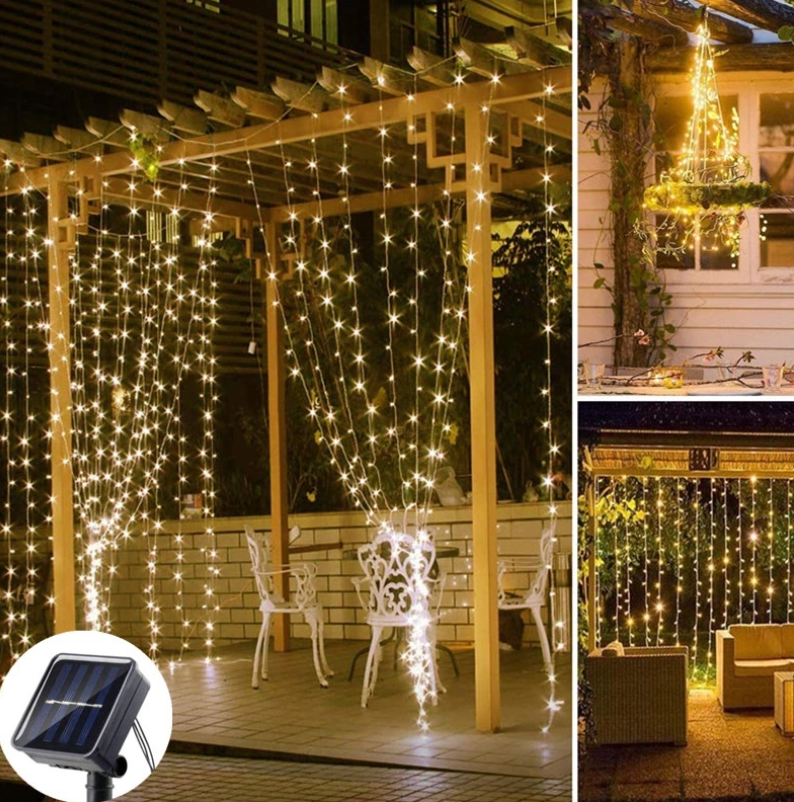 CORTINA EN LUZ HADA SOLAR - Ilumina tu Casa