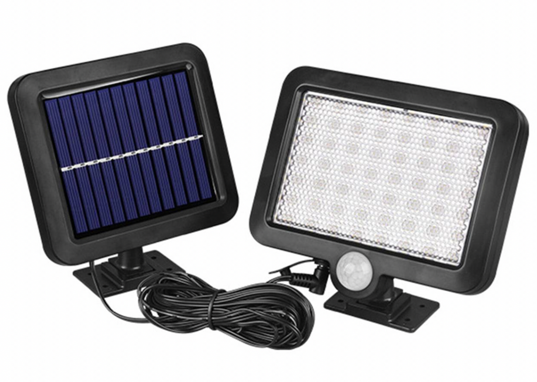 Foco Led Solar Con Sensor De Movimiento Panel Solar - Ilumina tu Casa