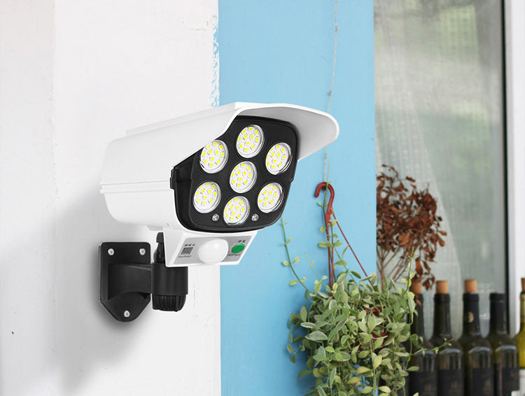 Luz led solar con sensor de movimiento (cámara de seguridad) - Ilumina tu Casa