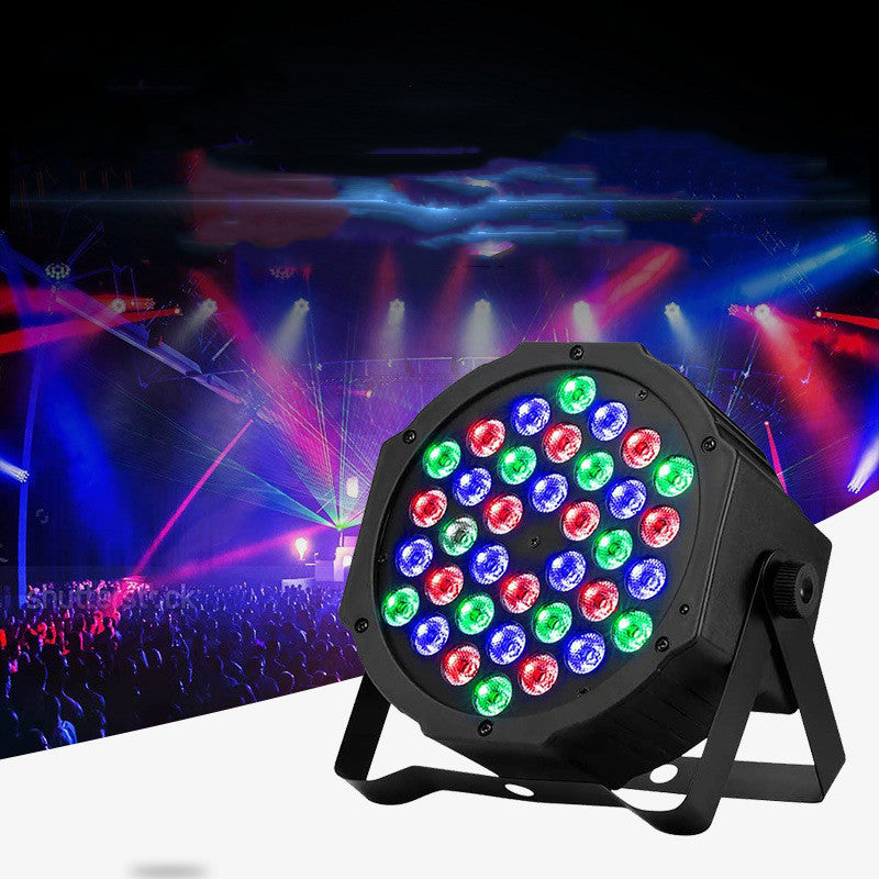 Proyector 36 Led RGB Dmx Audio Ritmico Luces Disco - Ilumina tu Casa