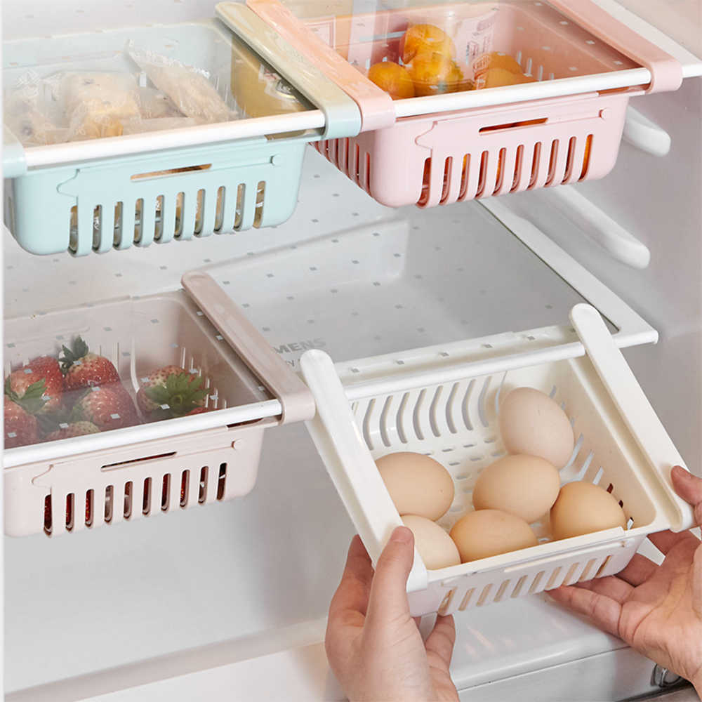 Pack de 4 Organizadores Extensible para Refrigerador - Ilumina tu Casa